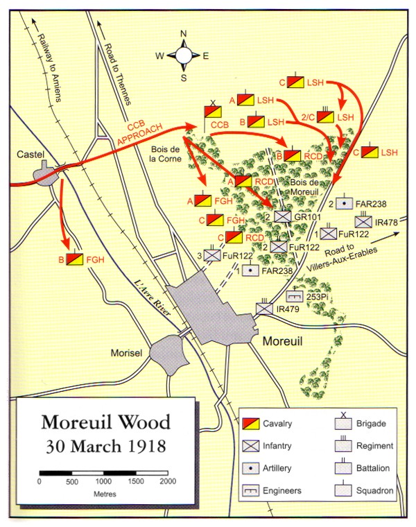 1918_Moreuil_Wood_Map_1